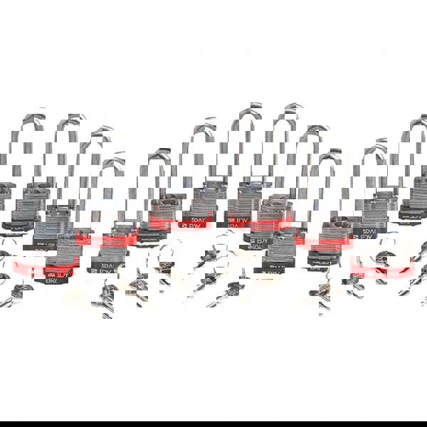 Lockout Padlock: Keyed Alike, Key Retain